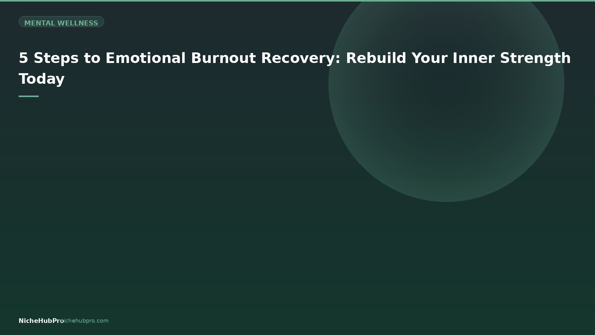 Woman holding tea by window during emotional burnout recovery moment